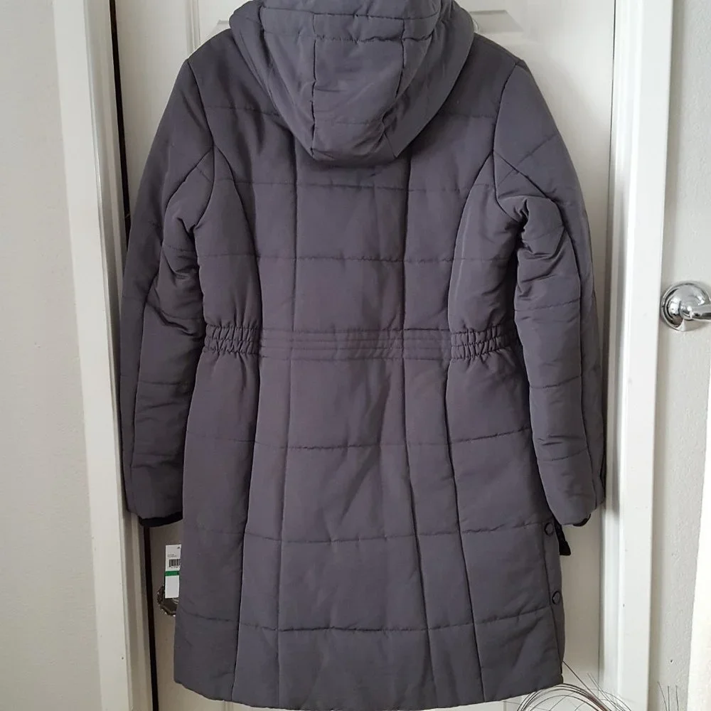 Lucky Brand Puffer Hooded Jacket NWT L